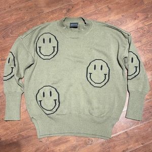 Miou Muse Happy Face Sweater